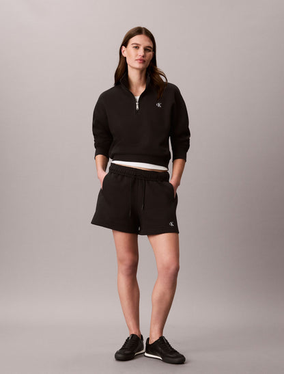Monogram Fleece Shorts - Calvin Klein Women