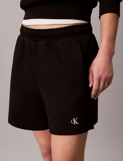 Monogram Fleece Shorts - Calvin Klein Women