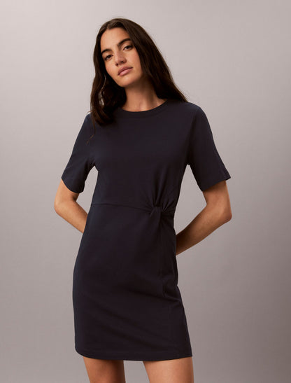 Monogram Mini T-Shirt Dress - Calvin Klein Women