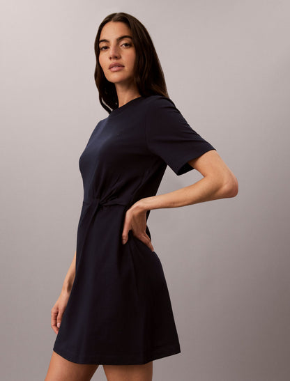 Monogram Mini T-Shirt Dress - Calvin Klein Women
