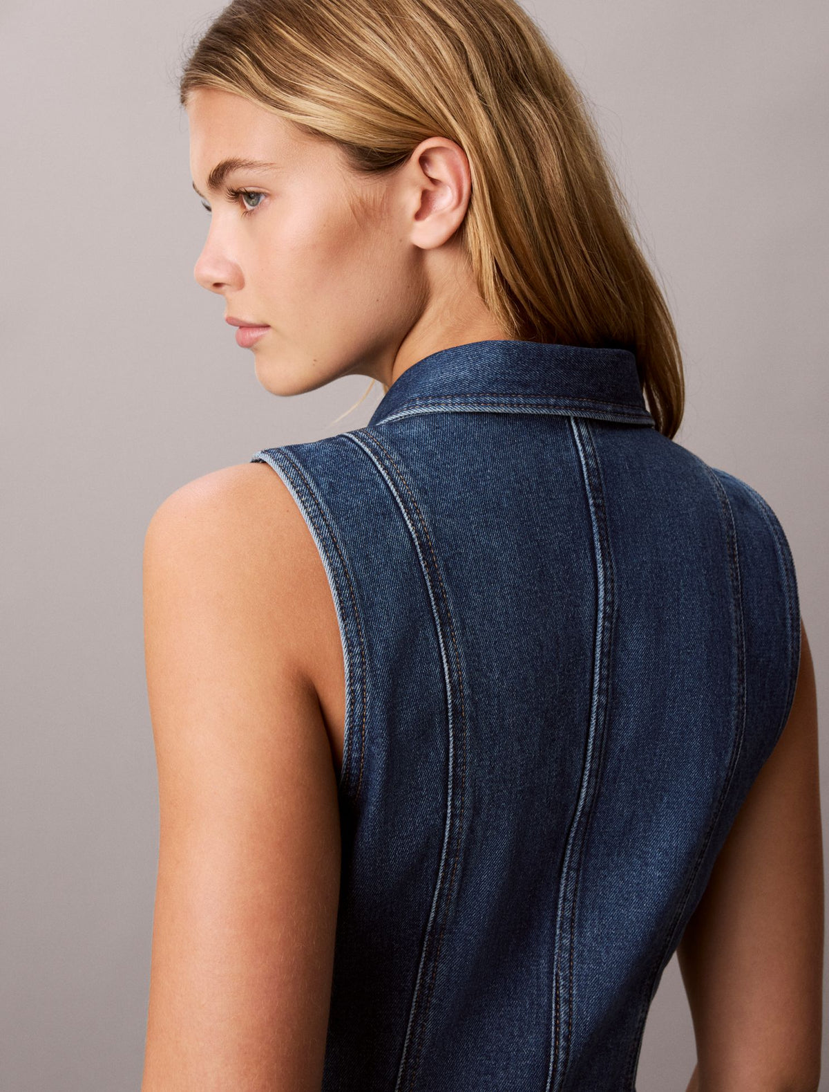Denim Mini Dress - Calvin Klein Women