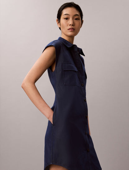 Utility Shirt Dress - Calvin Klein Women