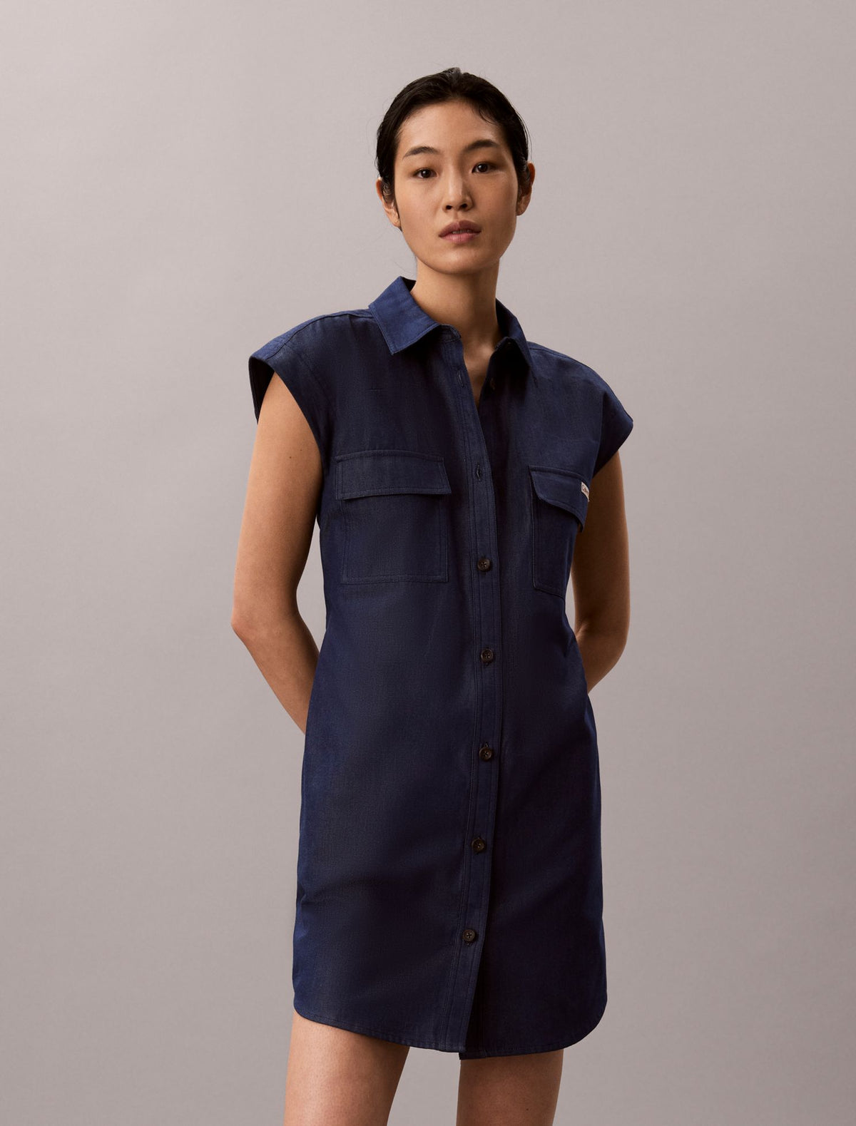 Utility Shirt Dress - Calvin Klein Women