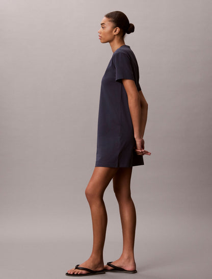 Floral Graphic Mini T-Shirt Dress - Calvin Klein Women