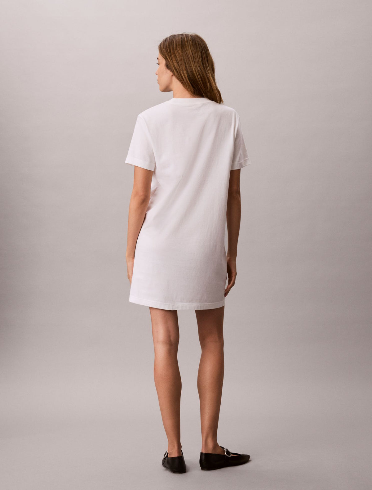 Floral Graphic Mini T-Shirt Dress - Calvin Klein Women