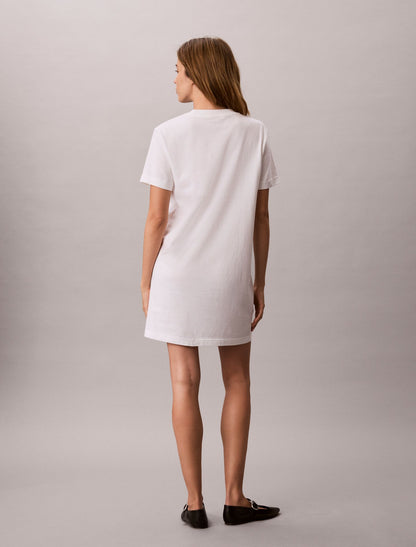 Floral Graphic Mini T-Shirt Dress - Calvin Klein Women