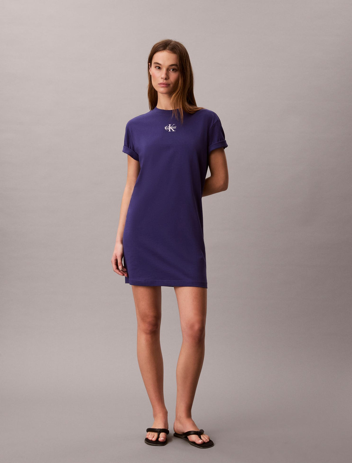 Monologo Mini T-Shirt Dress - Calvin Klein Women