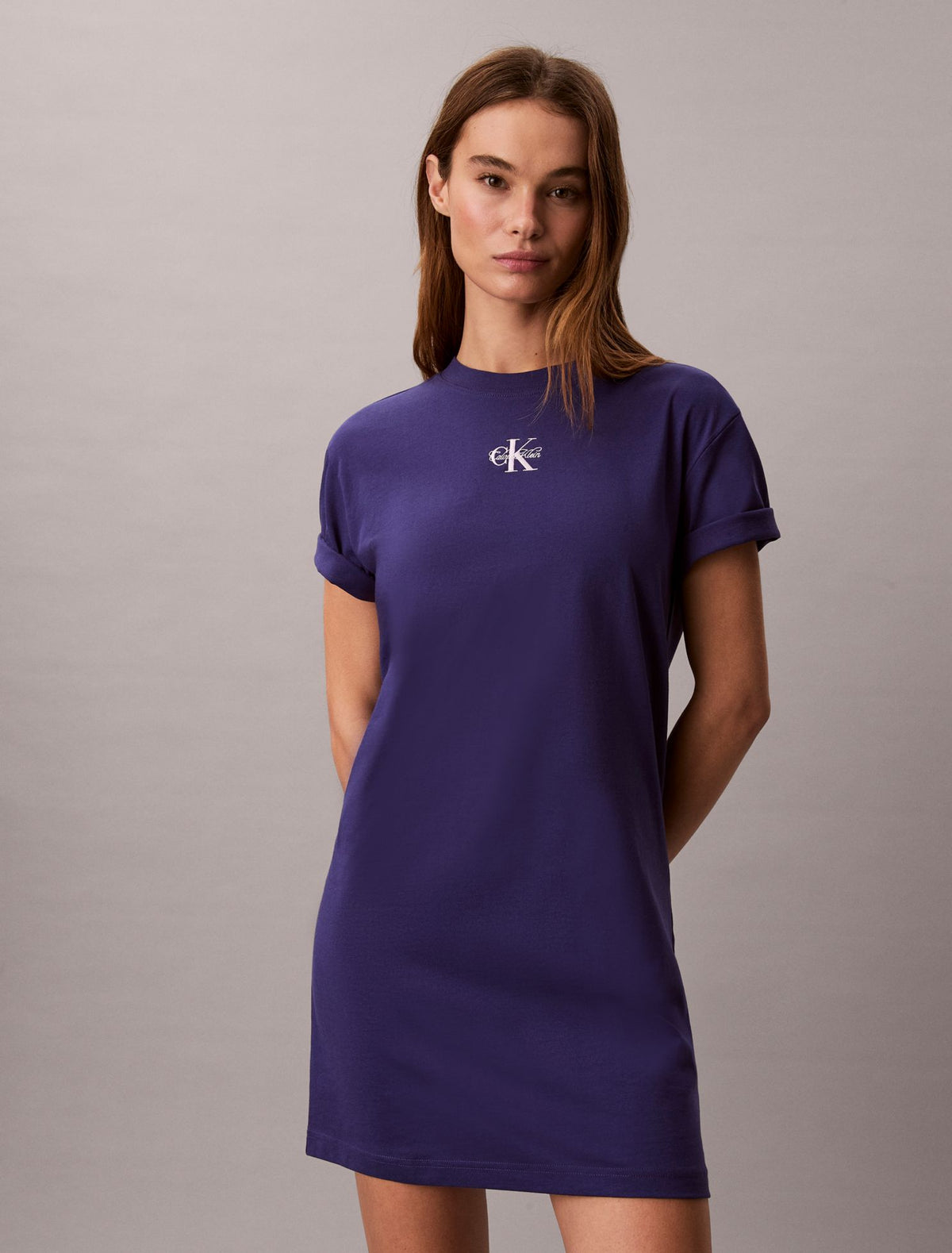 Monologo Mini T-Shirt Dress - Calvin Klein Women