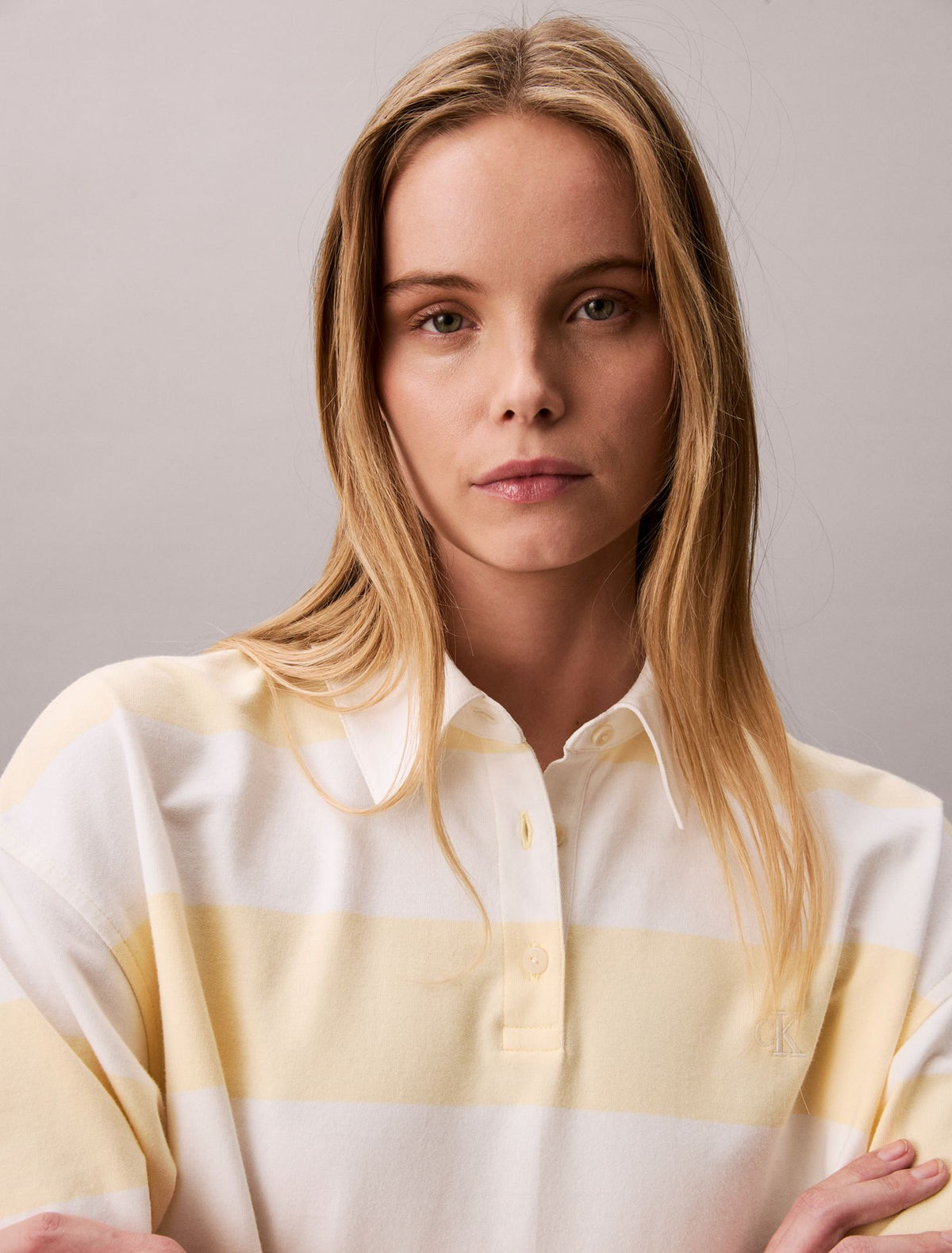 Varsity Stripe Mini Polo Dress - Calvin Klein Women