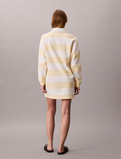 Varsity Stripe Mini Polo Dress - Calvin Klein Women