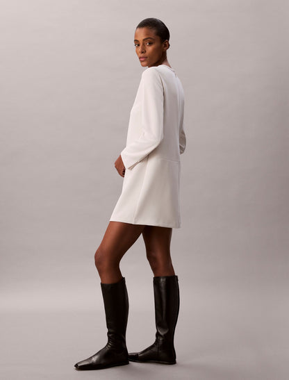 Crepe Tailored Mini Dress - Calvin Klein Women