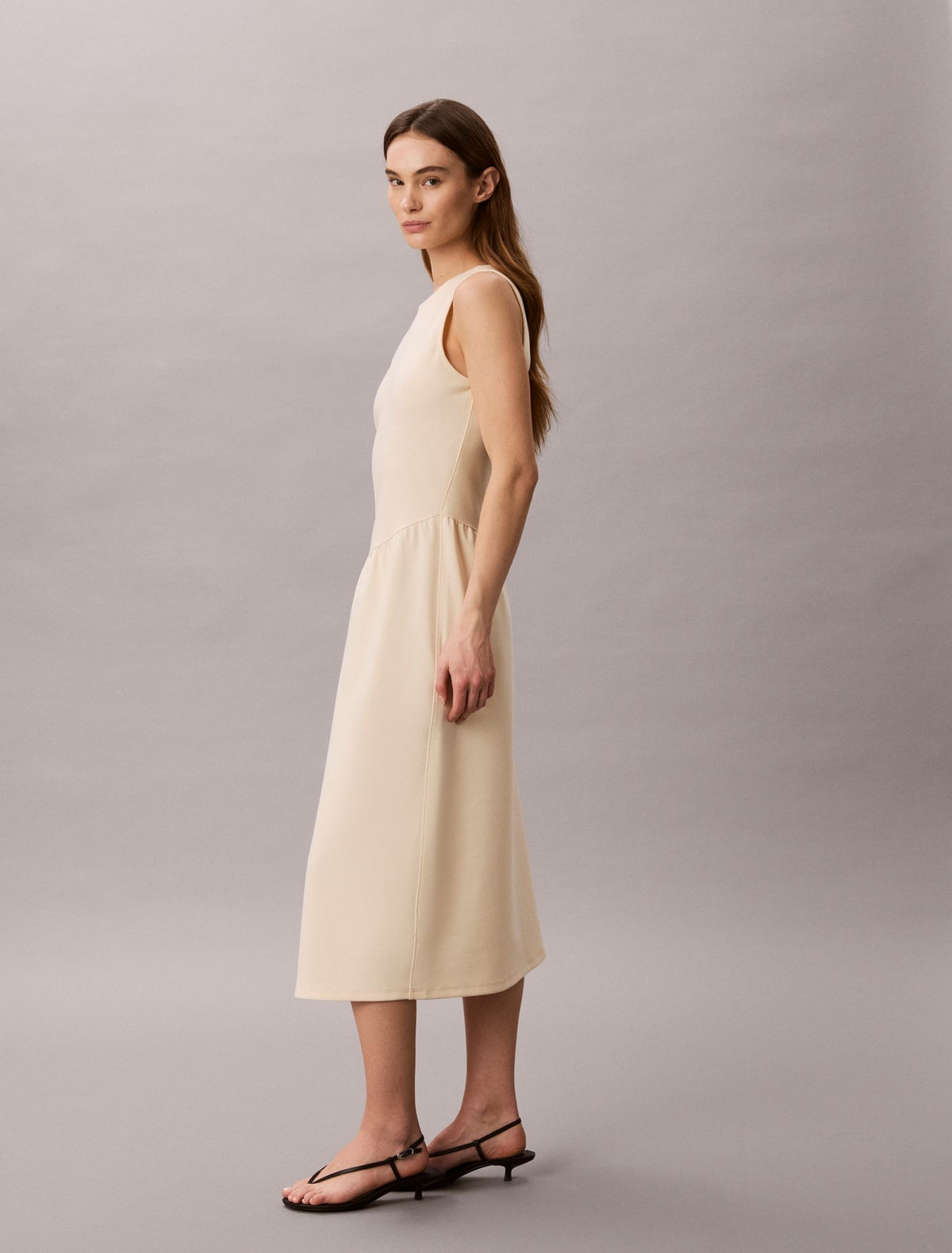 Flared Midi Dress - Calvin Klein Women