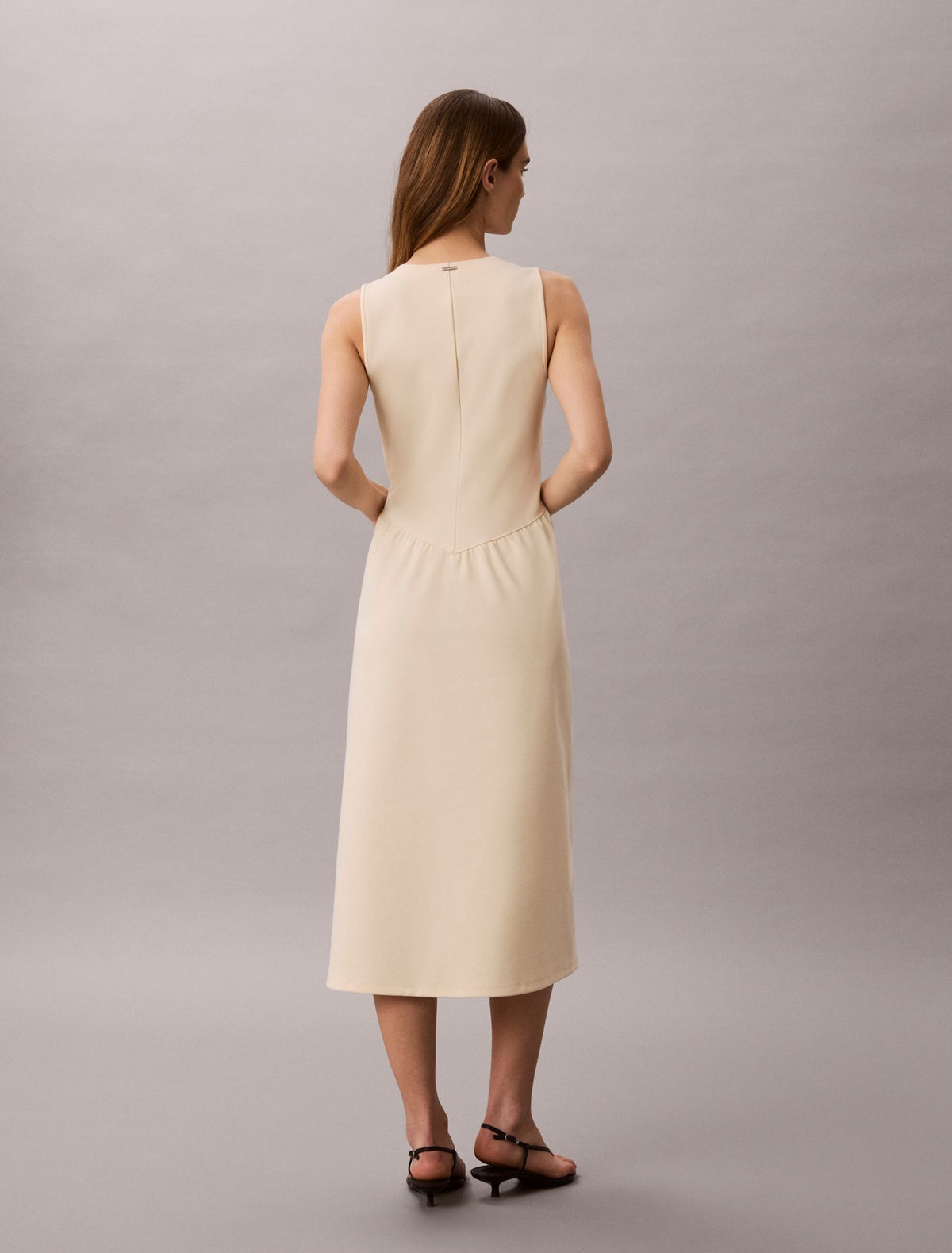 Flared Midi Dress - Calvin Klein Women