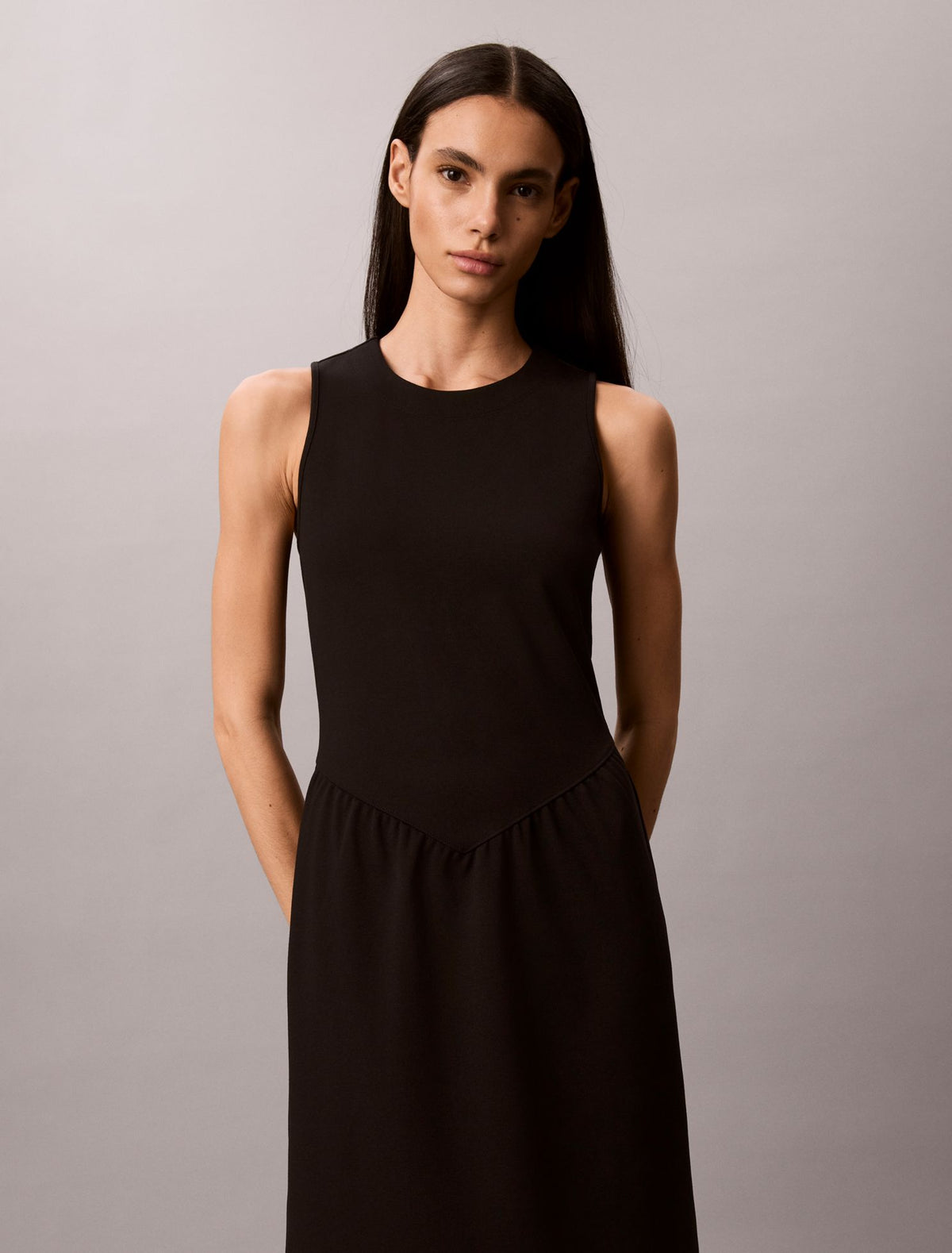 Flared Midi Dress - Calvin Klein Women