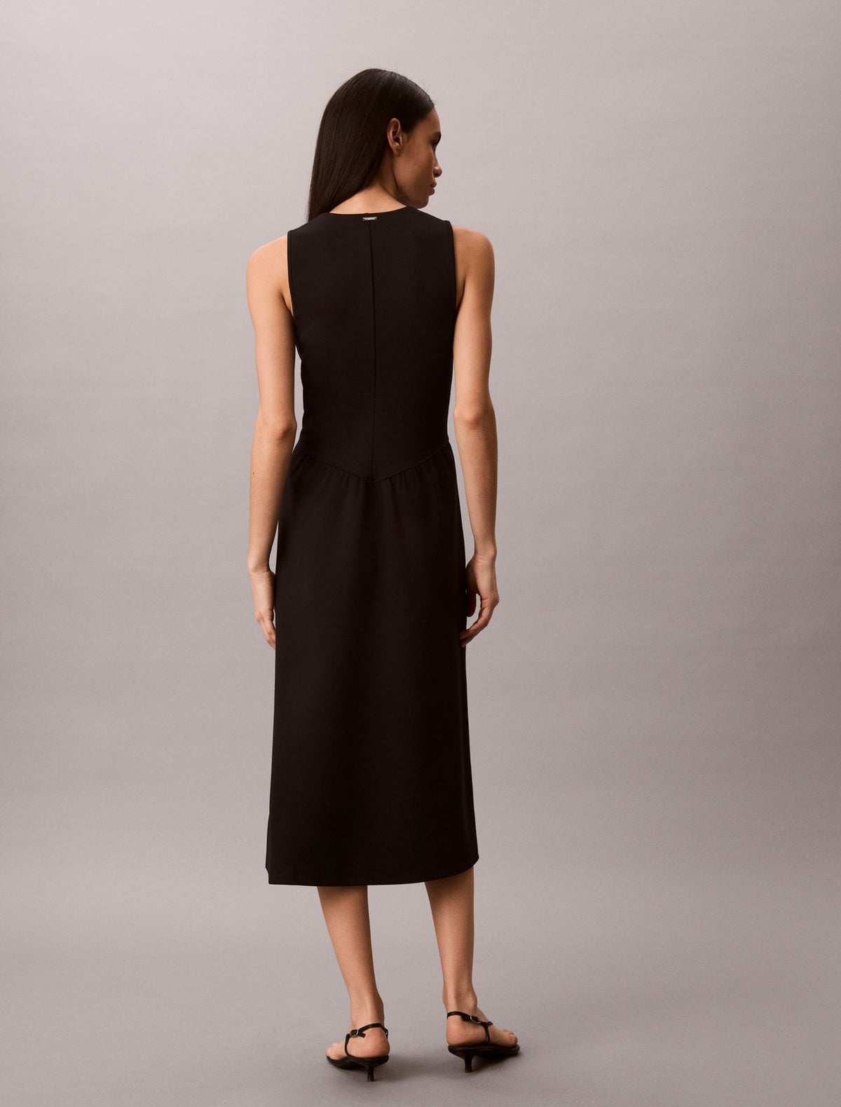 Flared Midi Dress - Calvin Klein Women