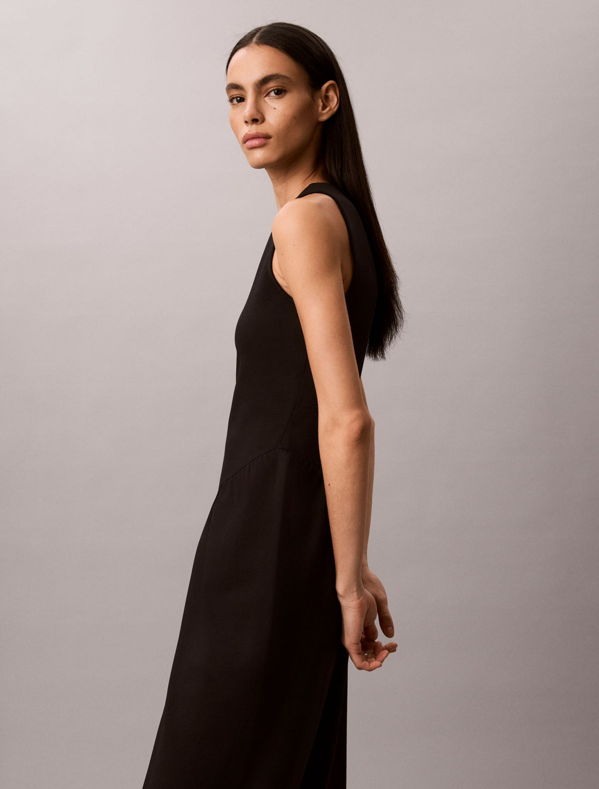 Flared Midi Dress - Calvin Klein Women