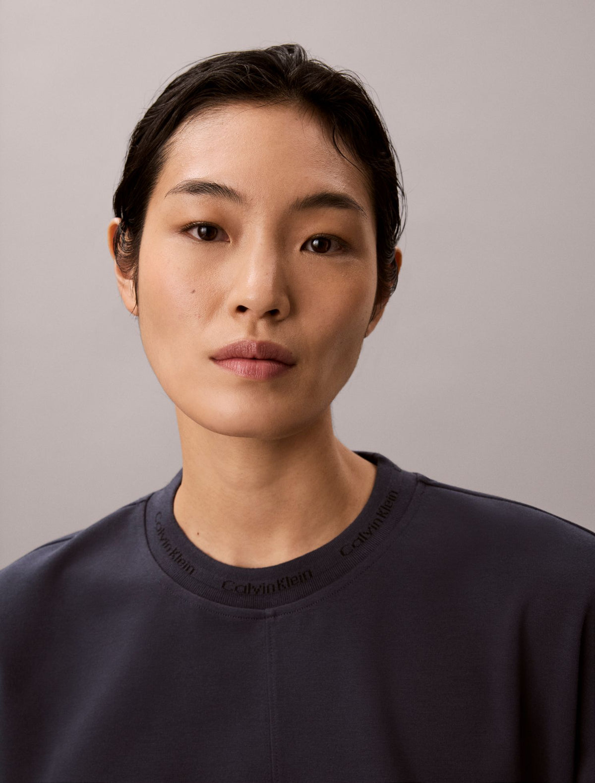 Logo Rib Interlock T-Shirt Dress - Calvin Klein Women