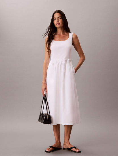 Gathered Midi Dress - Calvin Klein Women