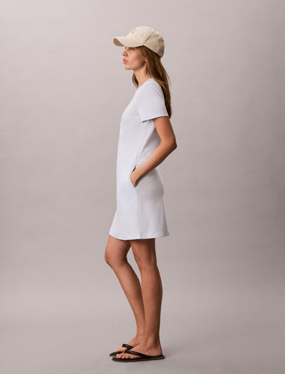 Monogram Mini T-Shirt Dress - Calvin Klein Women