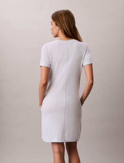 Monogram Mini T-Shirt Dress - Calvin Klein Women