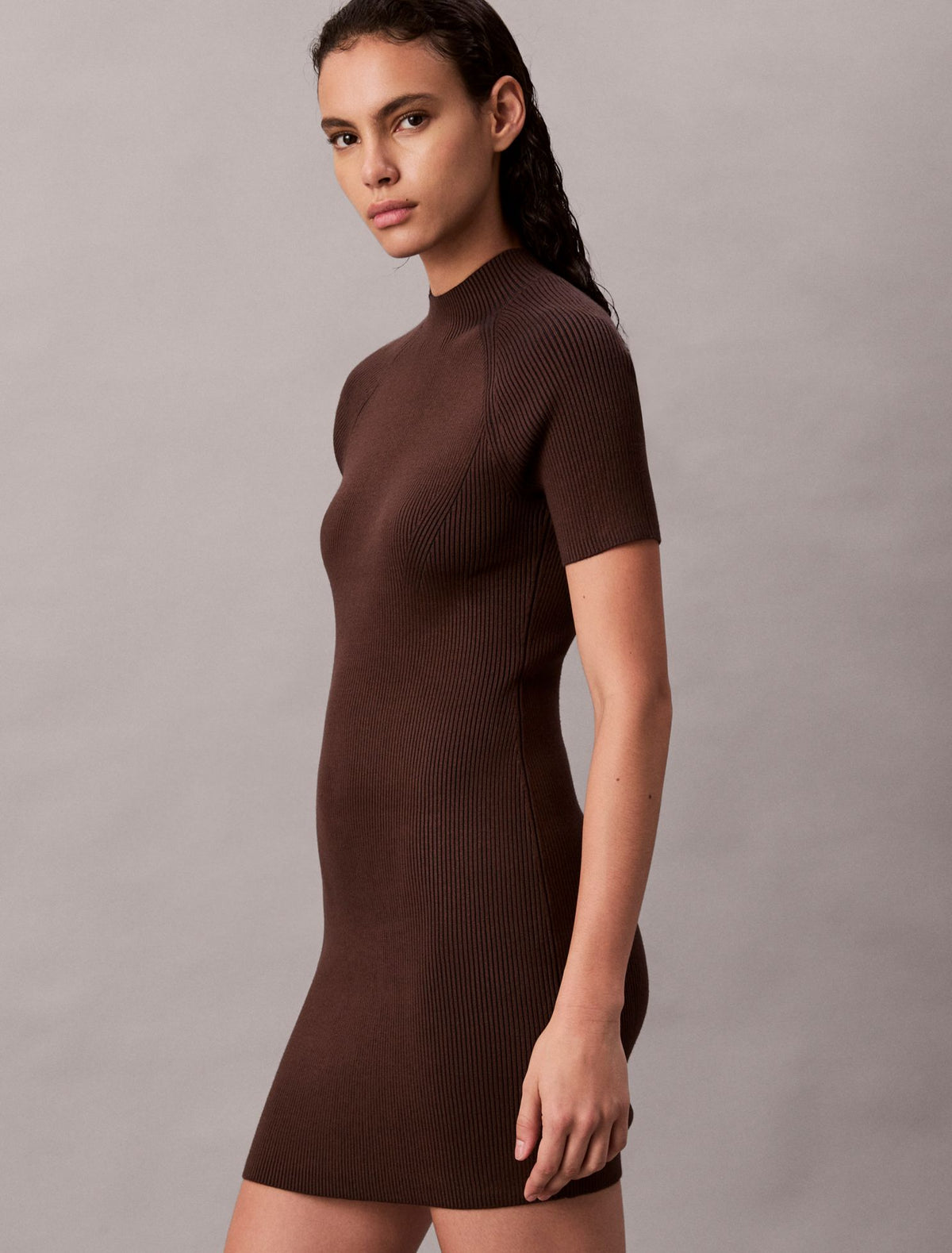 Tech Knit Mini Dress - Calvin Klein Women