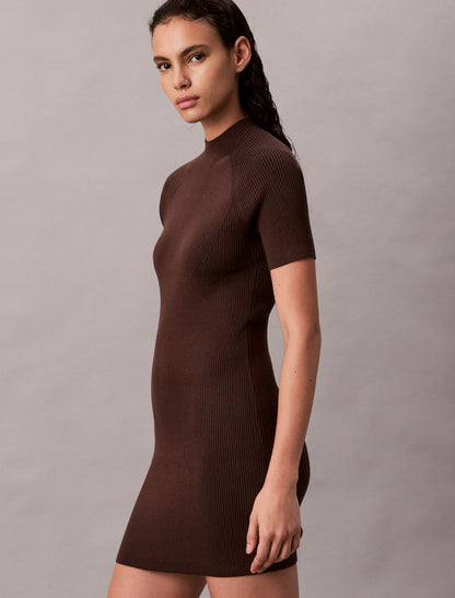 Tech Knit Mini Dress - Calvin Klein Women