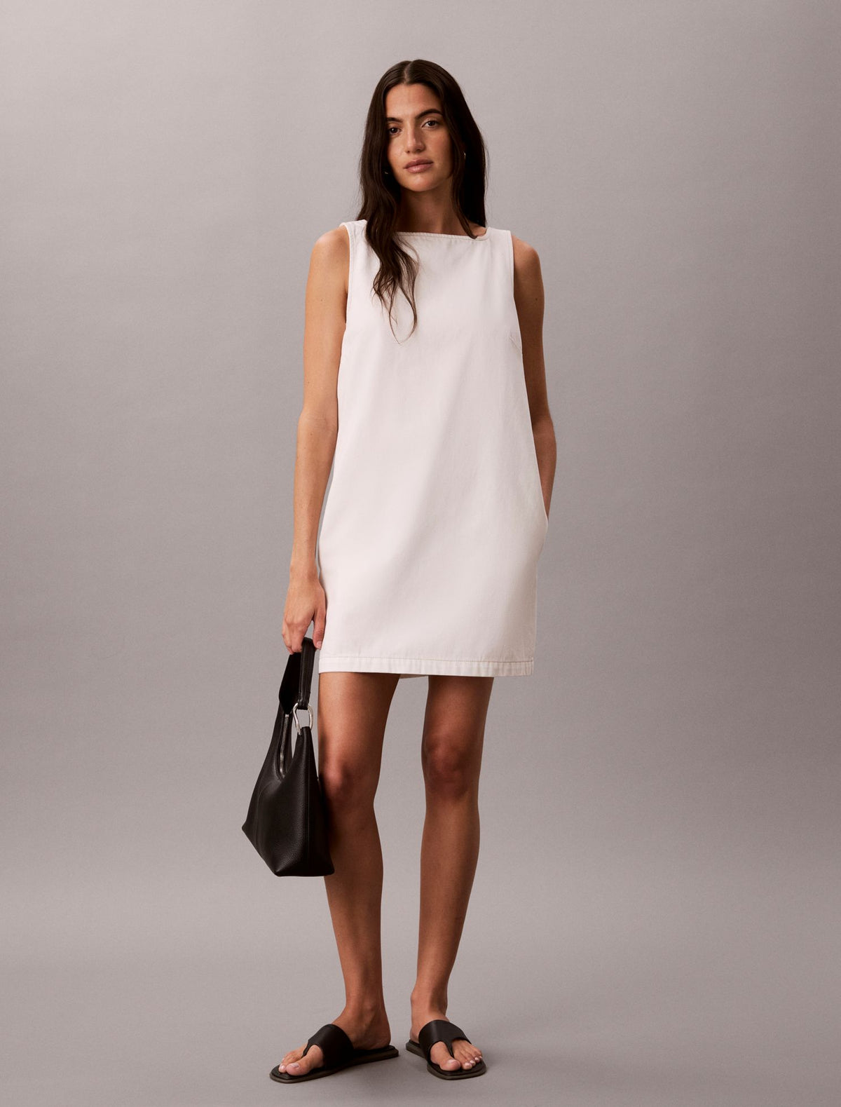 Denim Shift Dress - Calvin Klein Women