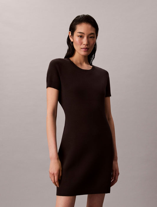 Tech Knit Logo Dress - Calvin Klein Women