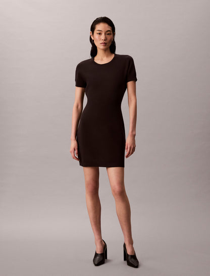 Tech Knit Logo Dress - Calvin Klein Women