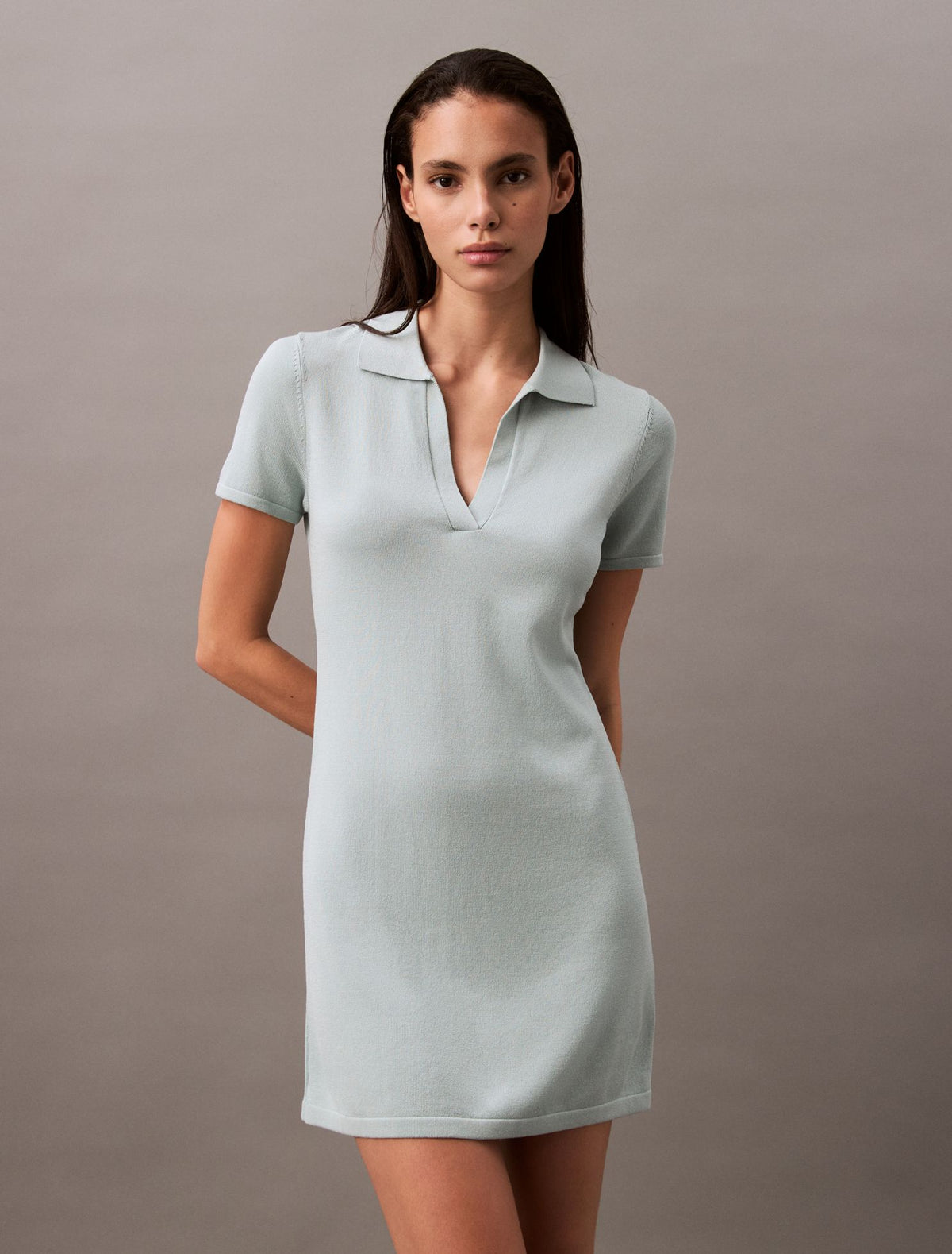 Liquid Shine Mini Dress - Calvin Klein Women