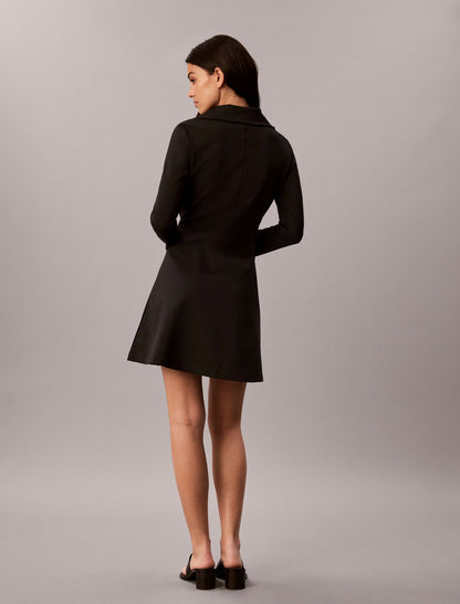 Interlock Half Zip Dress - Calvin Klein Women