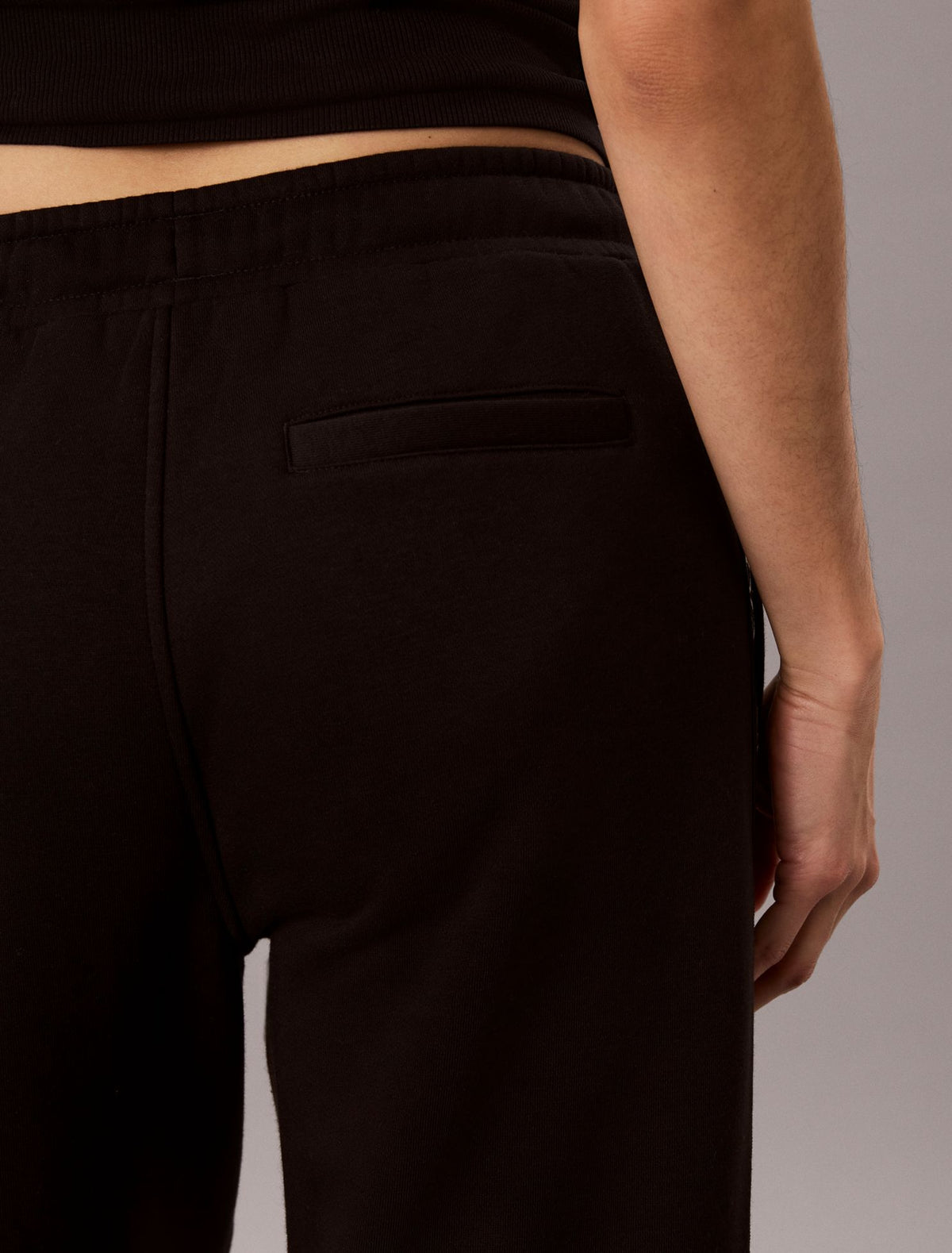 Logo Tape Fleece Sweatpants - Calvin Klein Women