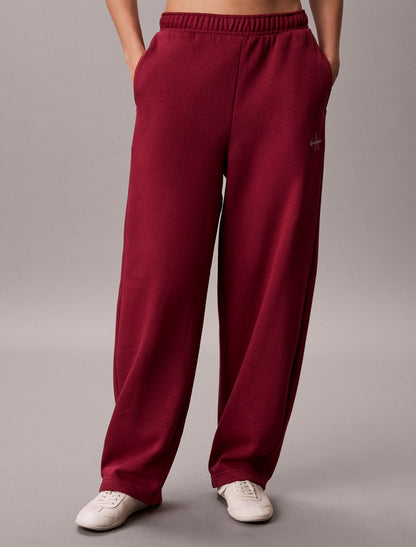 Monologo Fleece Barrel Pants - Calvin Klein Women