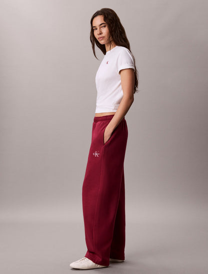 Monologo Fleece Barrel Pants - Calvin Klein Women