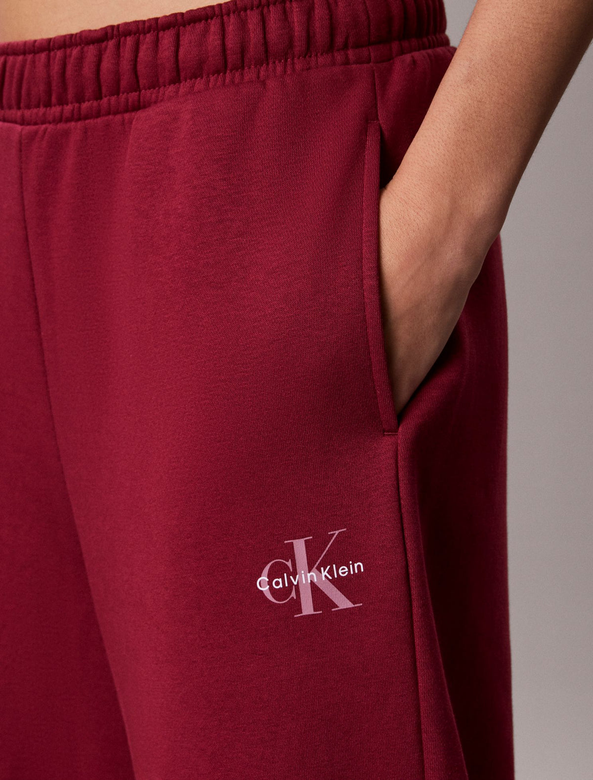 Monologo Fleece Barrel Pants - Calvin Klein Women