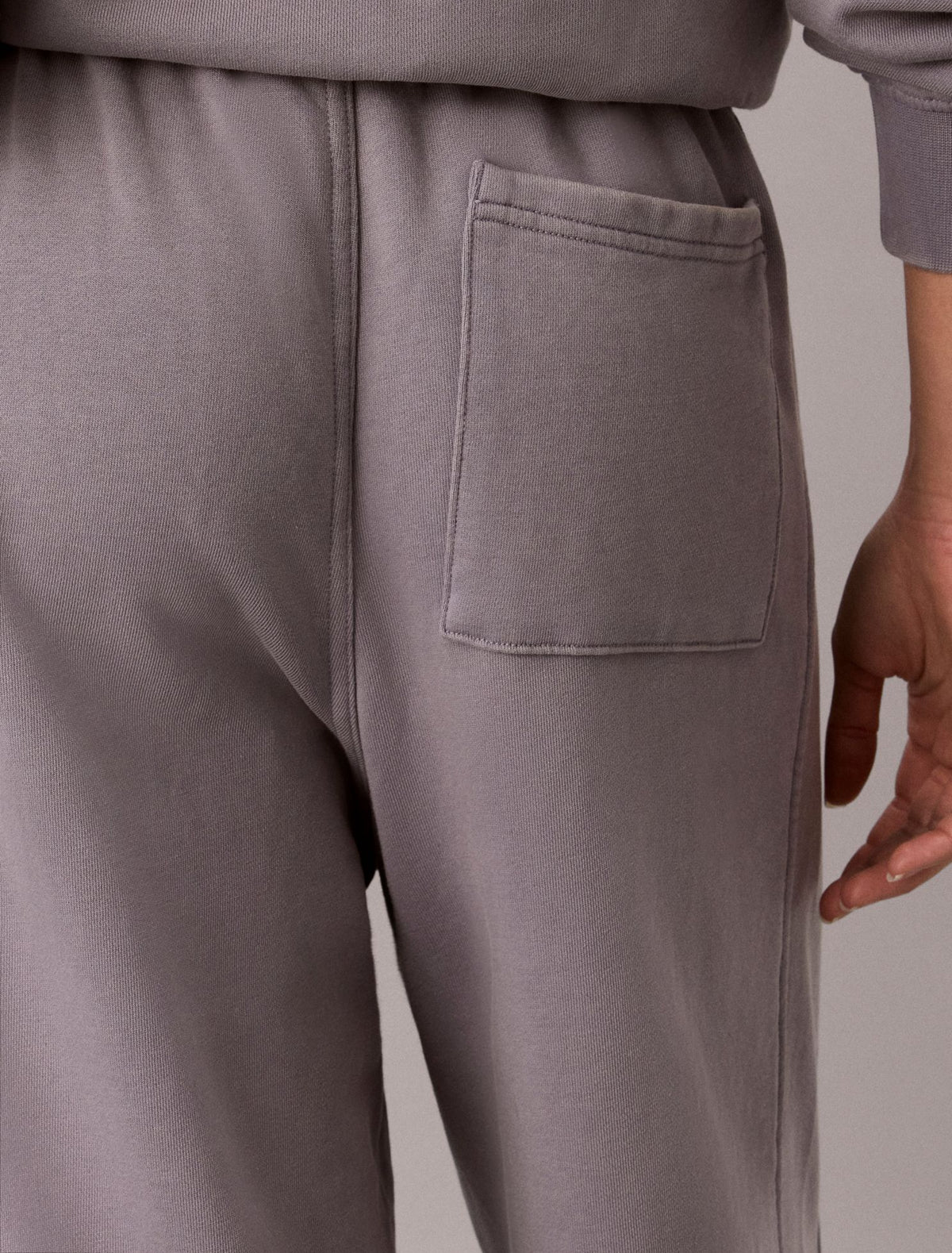 Woven Monologo Terry Sweatpants - Calvin Klein Women
