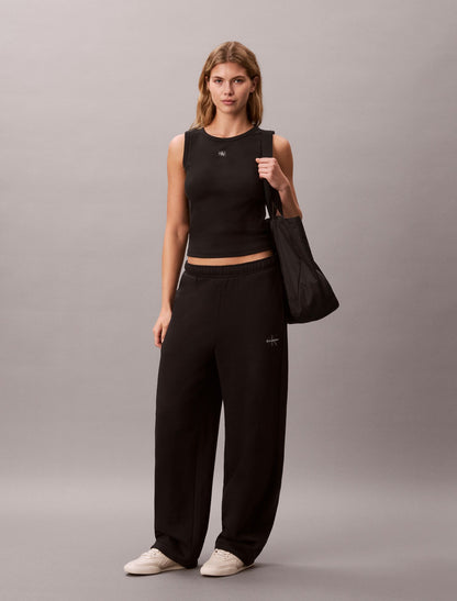 Monologo Fleece Barrel Pants - Calvin Klein Women