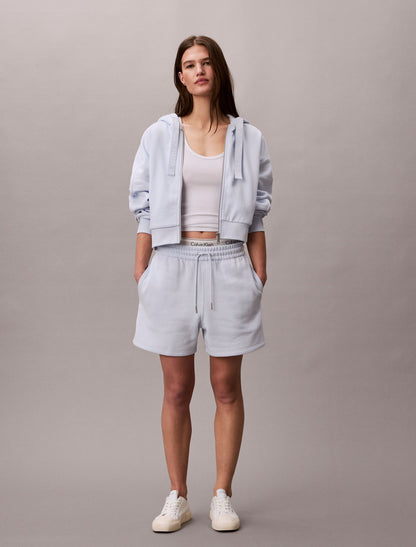 Logo Tape Fleece Shorts - Calvin Klein Women