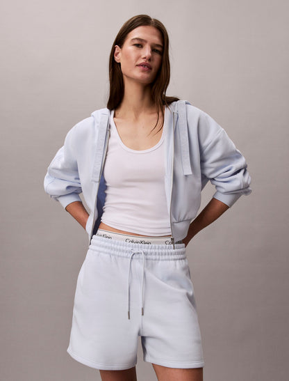 Logo Tape Fleece Shorts - Calvin Klein Women