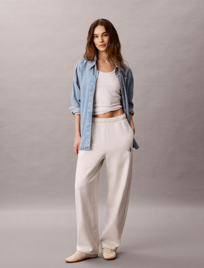 Monologo Fleece Barrel Pants - Calvin Klein Women