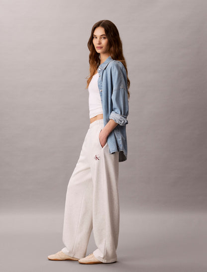 Monologo Fleece Barrel Pants - Calvin Klein Women