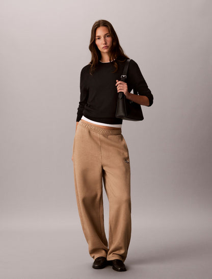 Monologo Fleece Barrel Pants - Calvin Klein Women