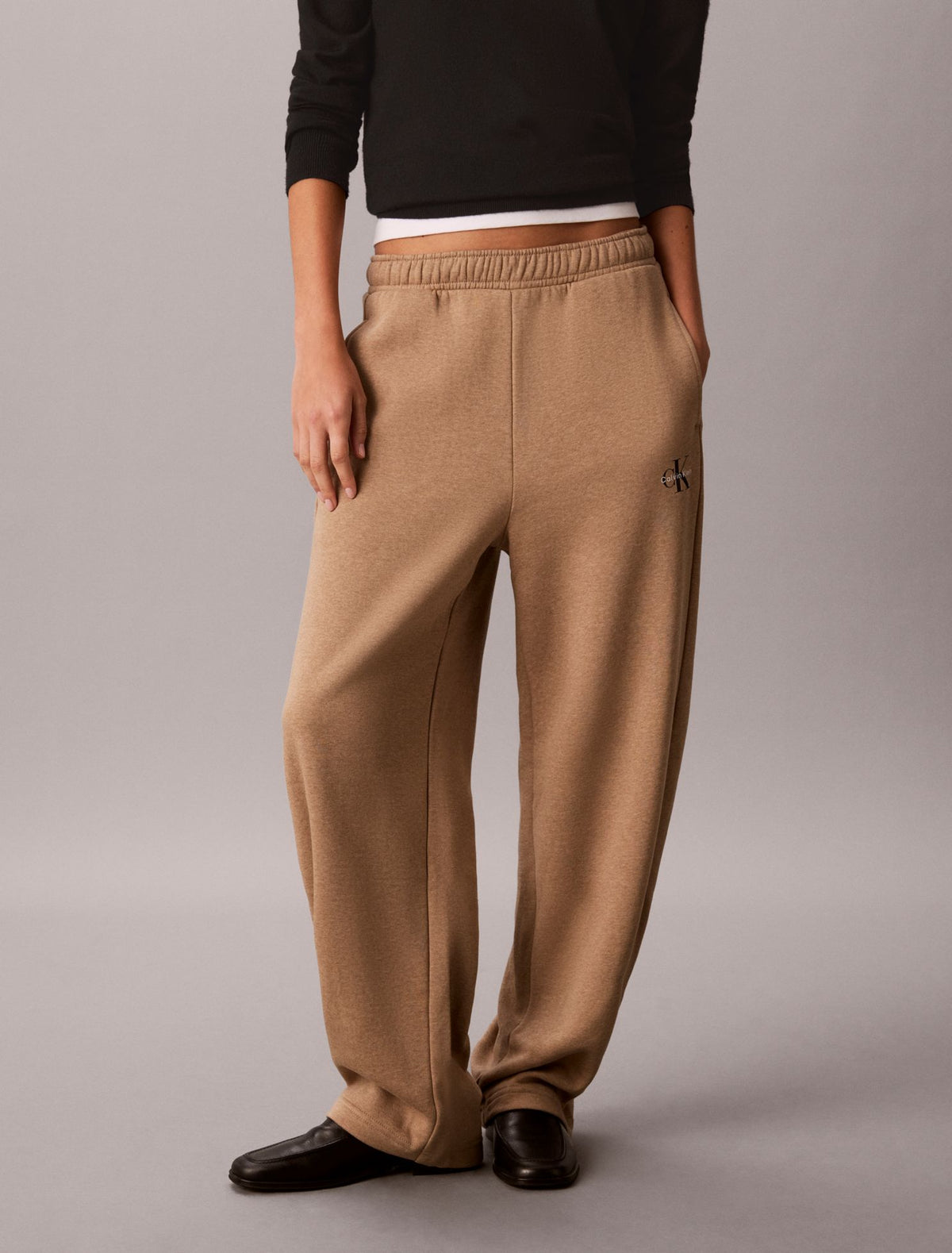 Monologo Fleece Barrel Pants - Calvin Klein Women