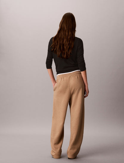 Monologo Fleece Barrel Pants - Calvin Klein Women