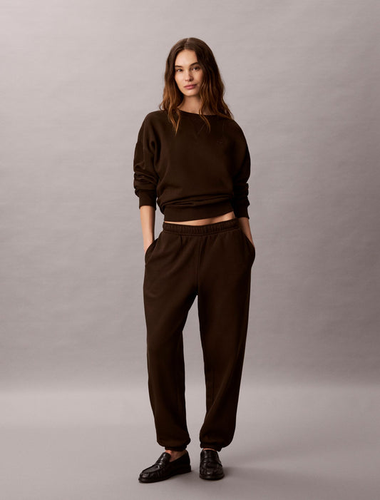 Monogram Fleece Joggers - Calvin Klein Women