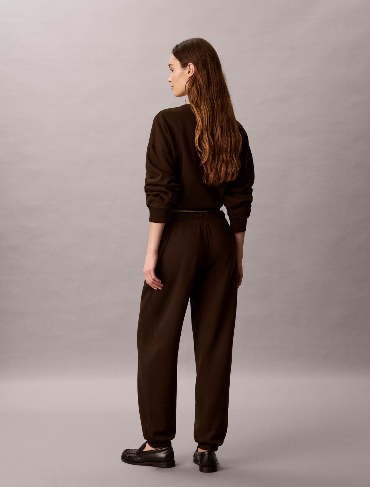 Monogram Fleece Joggers - Calvin Klein Women