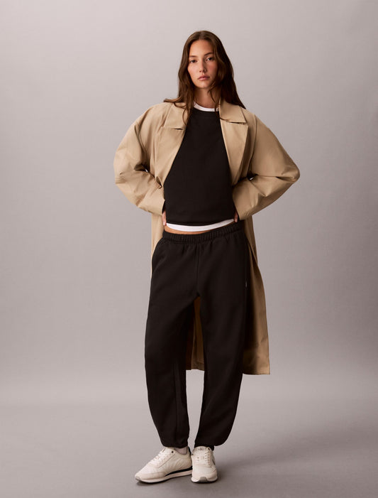Monogram Fleece Joggers - Calvin Klein Women