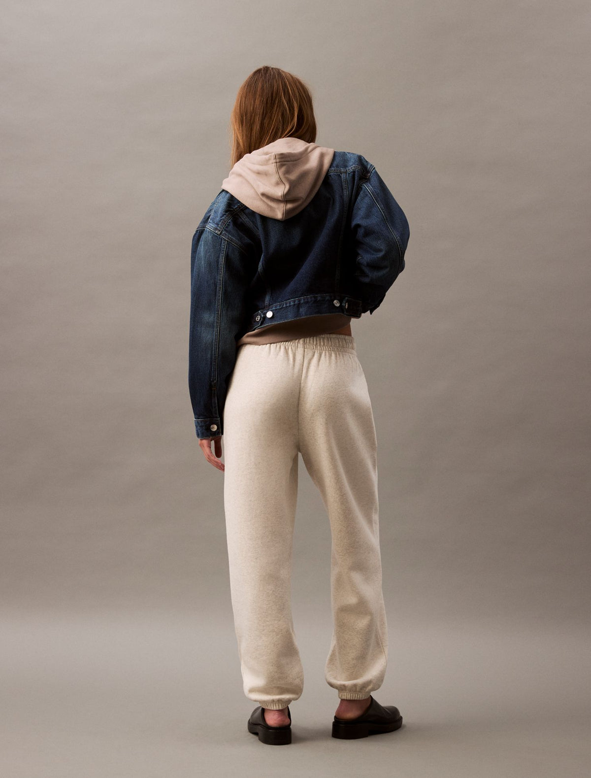Monogram Fleece Joggers - Calvin Klein Women