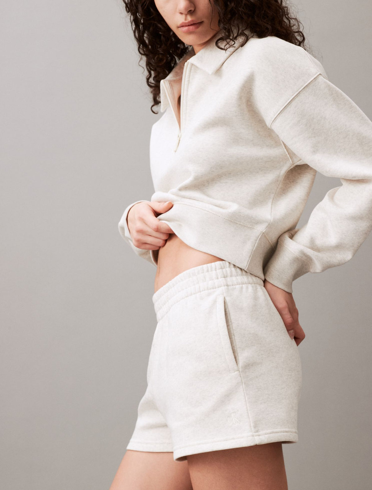 Archive Logo Fleece Shorts - Calvin Klein Women