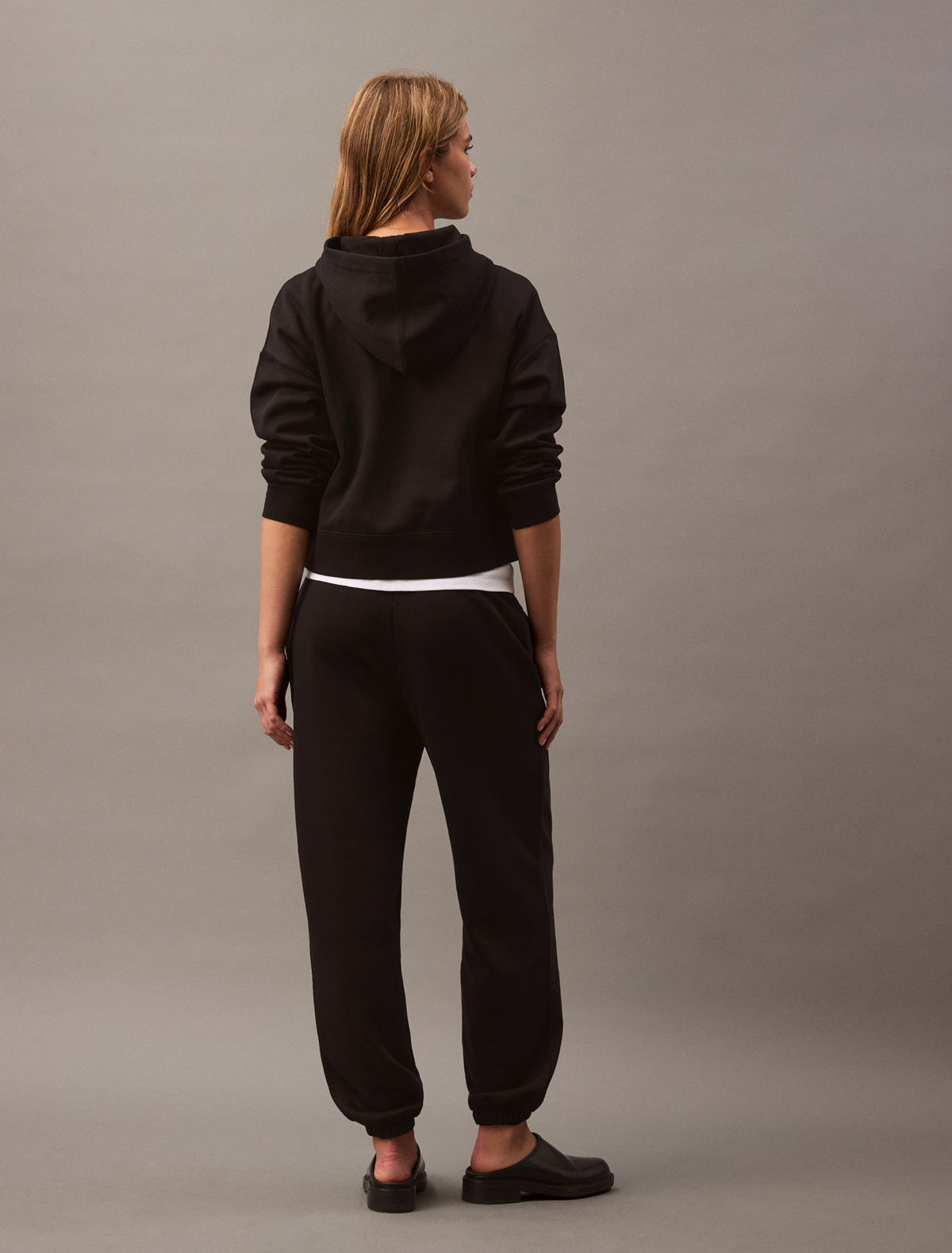 Monogram Fleece Joggers - Calvin Klein Women
